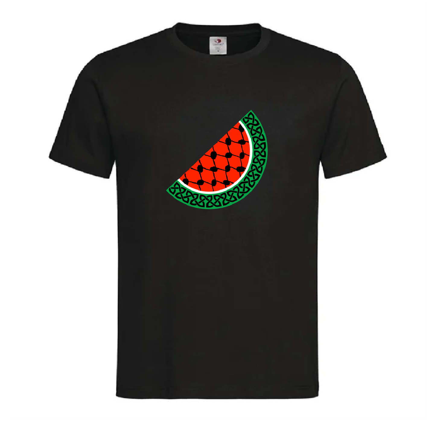 Irish Artist For Palestine Black T-Shirt